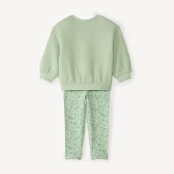 Ensemble de jogging broderie papillon pour bébé fille