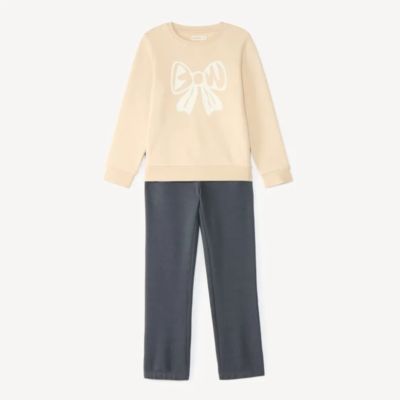 Ensemble de jogging fille sweat print fantaisie