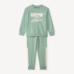 Ensemble de jogging garçon en molleton broderie 4x4