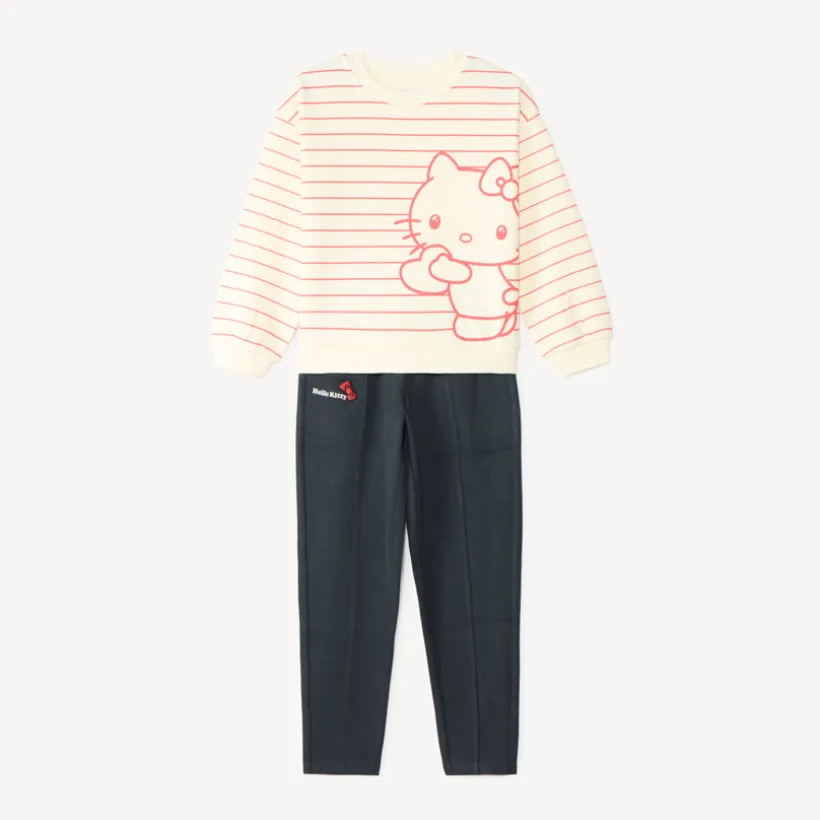 Ensemble de jogging sweat fille print Hello Kitty