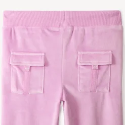 Ensemble gilet à capuche + jogging uni pour fille