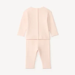 Ensemble jogging avec broderie ourson pour bébé fille