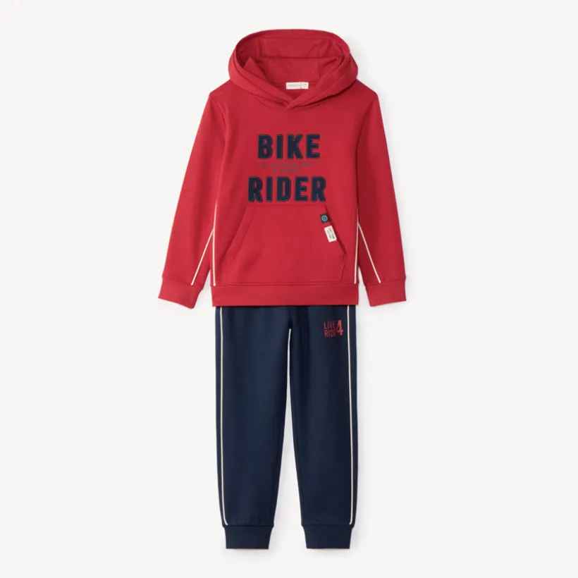 Ensemble jogging avec sweat à capuche pour garçon