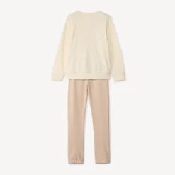 Ensemble jogging en molleton printé pour fille