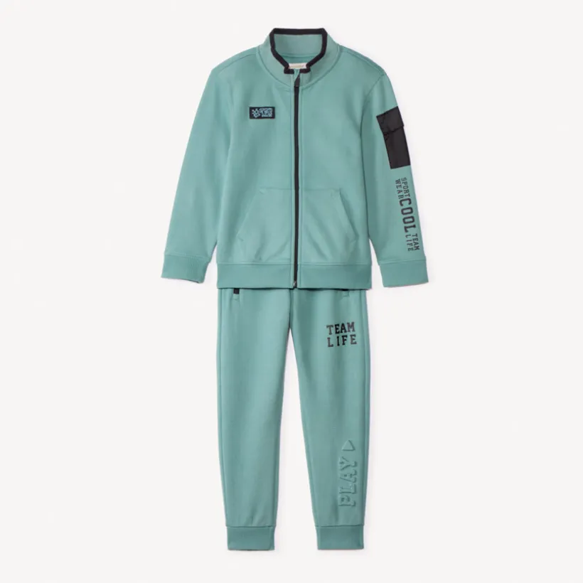 Ensemble jogging en molleton piqué pour garçon
