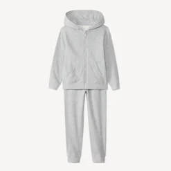 Ensemble jogging en molleton uni pour garçon