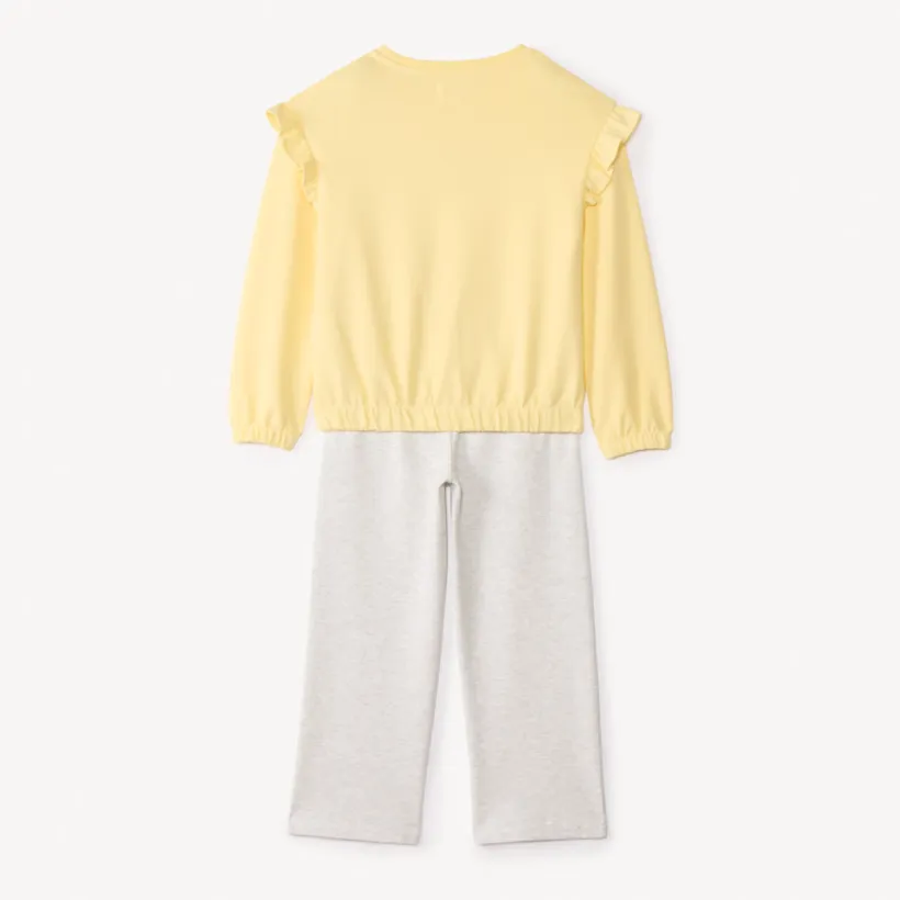 Ensemble jogging en scuba pour fille