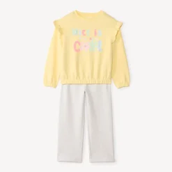 Ensemble jogging en scuba pour fille