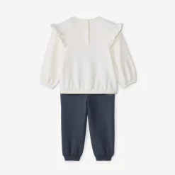 Ensemble jogging en scuba pour bébé fille