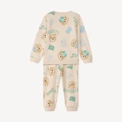 Ensemble jogging imprimé oursons pour bébé garçon