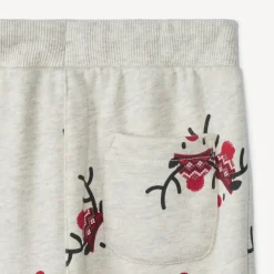 Ensemble jogging imprimé rennes de Noël pour bébé garçon