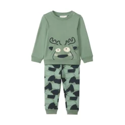 Ensemble jogging ludique à motif animal pour bébé garçon