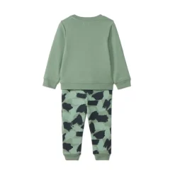 Ensemble jogging ludique à motif animal pour bébé garçon