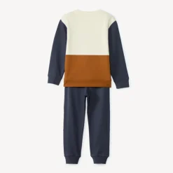 Ensemble jogging molleton effet color block pour garçon