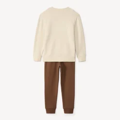 Ensemble jogging molleton patch 4x4 pour garçon
