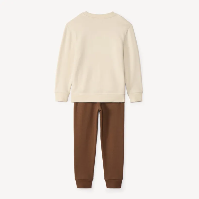 Ensemble jogging molleton patch 4x4 pour garçon