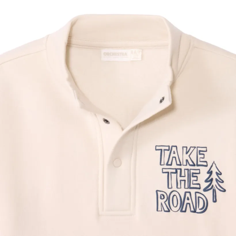 Ensemble jogging molleton print road trip pour garçon