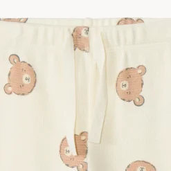 Ensemble jogging oursons en nid d'abeille pour bébé