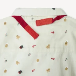 Ensemble long 3 pièces avec nœud papillon pour bébé garçon