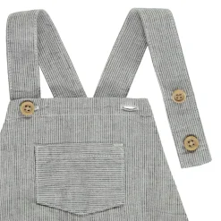 Ensemble 2 pièces avec barboteuse rayée pour bébé garçon