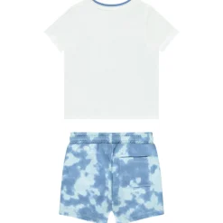 Ensemble 2 pièces avec bermuda tie & dye pour bébé garçon