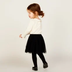 Ensemble 2 pièces avec jupe en tulle pour bébé fille