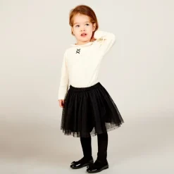 Ensemble 2 pièces avec jupe en tulle pour bébé fille