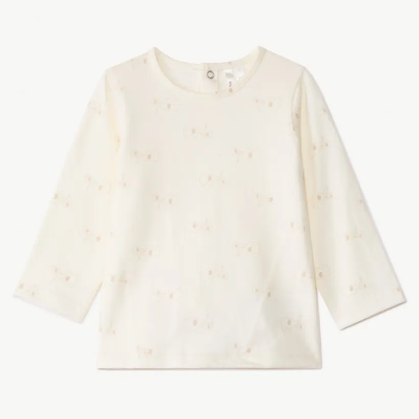 Ensemble 2 pièces avec salopette pour bébé garçon