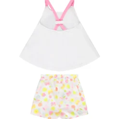 Ensemble 2 pièces avec short imprimé pour bébé fille