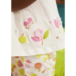 Ensemble 2 pièces avec short imprimé pour bébé fille