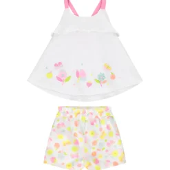 Ensemble 2 pièces avec short imprimé pour bébé fille