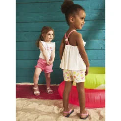 Ensemble 2 pièces avec short imprimé pour bébé fille