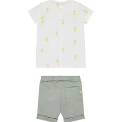 Ensemble 2 pièces avec t-shirt imprimé ananas pour bébé garçon