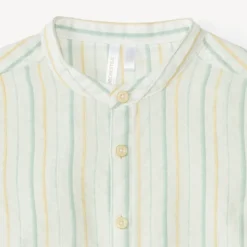 Ensemble 2 pièces chemise manches courtes + bermuda pour bébé garçon