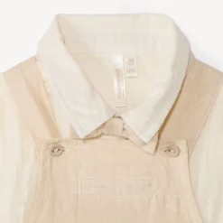 Ensemble 2 pièces chemise + salopette pour bébé garçon