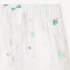 Ensemble 2 pièces chemise + short imprimé tortues pour bébé garçon