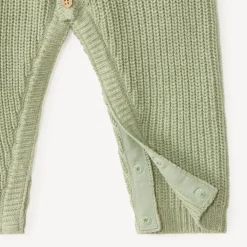 Ensemble 2 pièces combinaison + bonnet en tricot pour bébé garçon