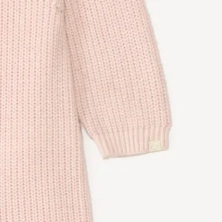 Ensemble 2 pièces combinaison + bonnet en tricot pour bébé fille
