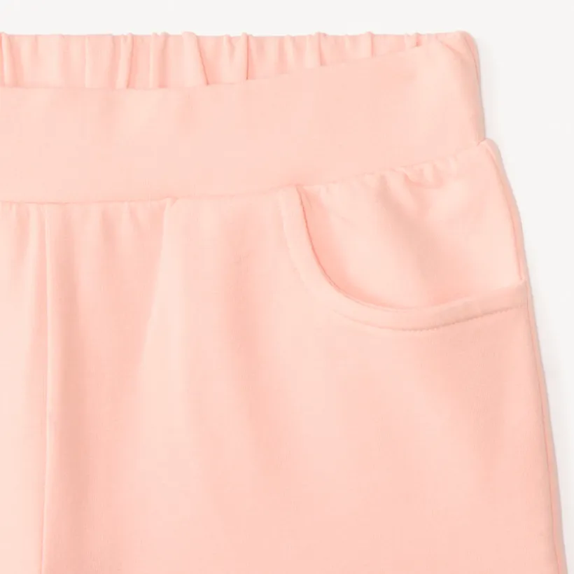 Ensemble 2 pièces débardeur + short en tricot à rayures pour fille