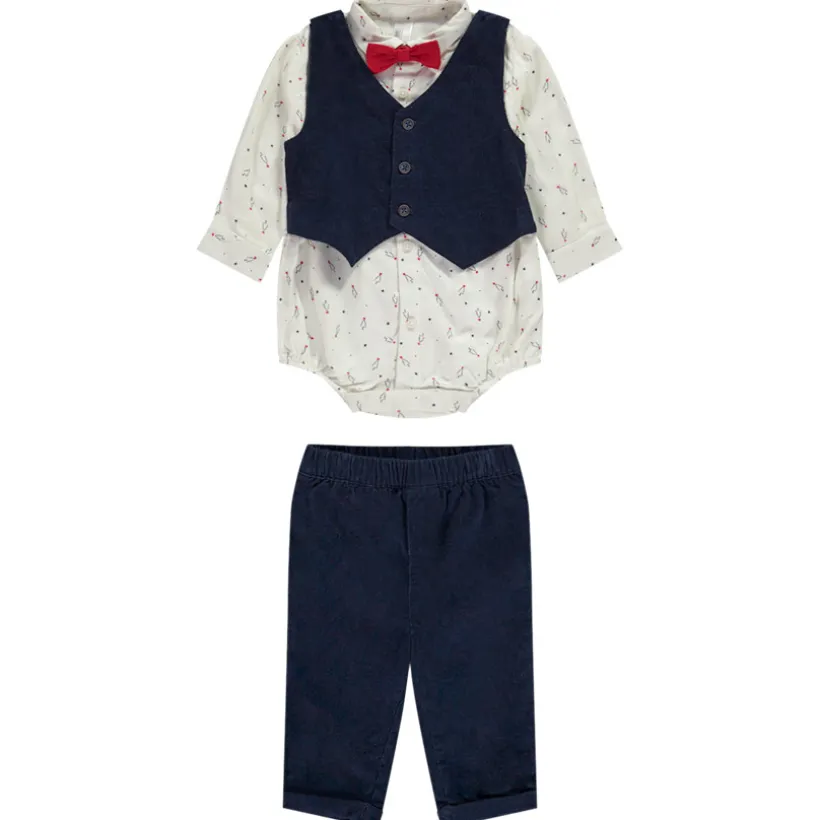 Ensemble 2 pièces de fête pour bébé garçon