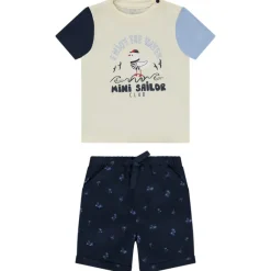 Ensemble 2 pièces effet color block pour bébé garçon