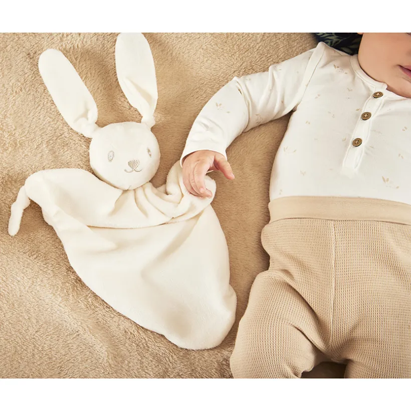 Ensemble 3 pièces en jersey et nid d'abeille pour bébé