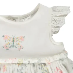 Ensemble 2 pièces imprimé floral pour bébé fille