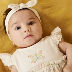 Ensemble 2 pièces imprimé floral pour bébé fille