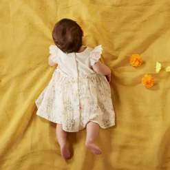 Ensemble 2 pièces imprimé floral pour bébé fille