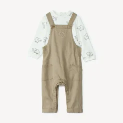 Ensemble 2 pièces motif moutons pour bébé garçon