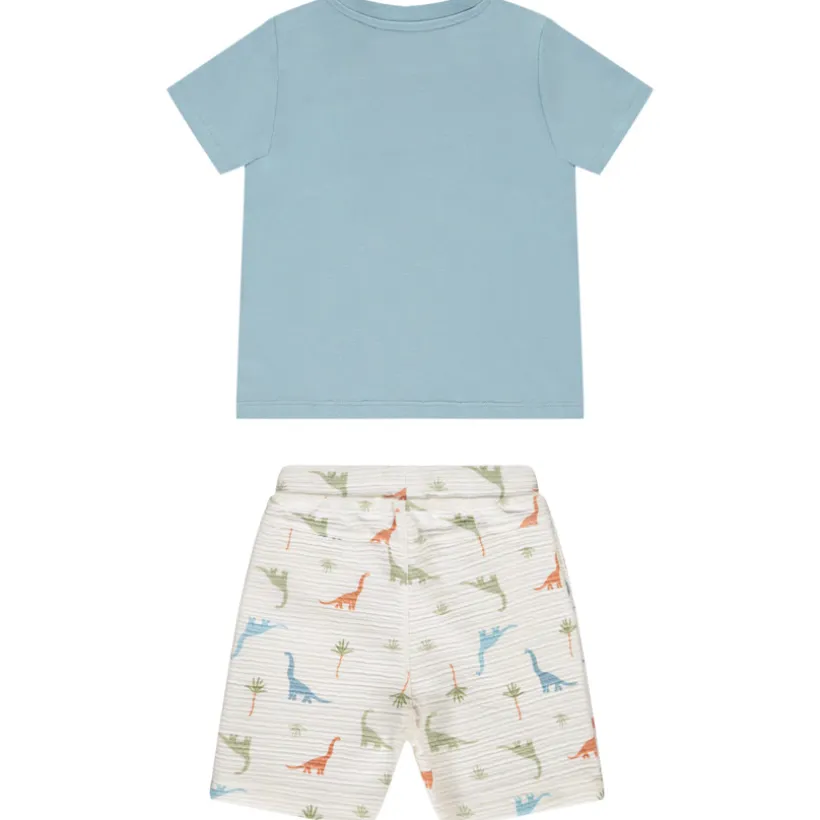 Ensemble 2 pièces motifs dinosaures pour bébé garçon