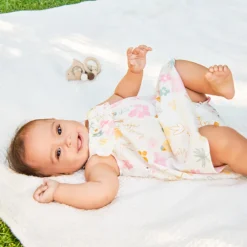 Ensemble 2 pièces robe + bloomer imprimé koala fantaisie pour bébé fille