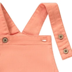 Ensemble 2 pièces salopette courte + t-shirt imprimé pour bébé garçon