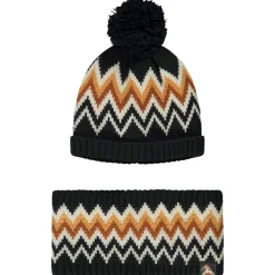 Ensemble 2 pièces tricoté zigzag pour bébé garçon